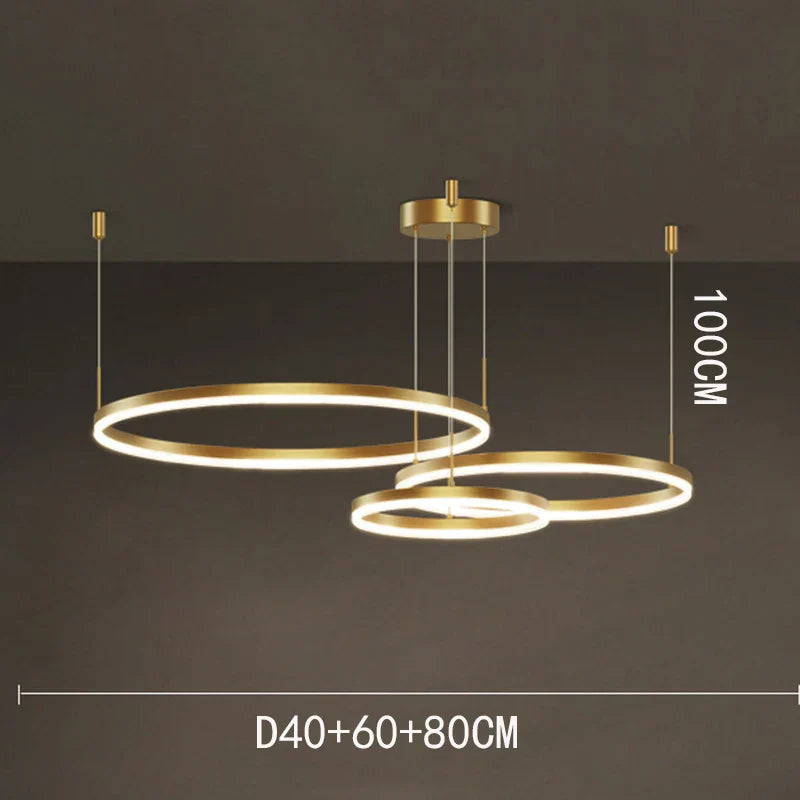 DecorBites™ LED Pendant Chandeliers for Staircase & Living Room Lighting