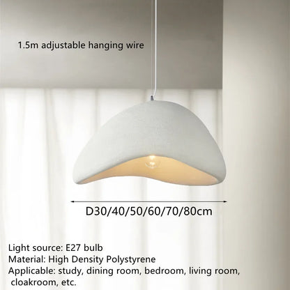 Decorbites™ Handgefertigte Wabi-Sabi LED-Hängeleuchte Moderne Schlafzimmerbeleuchtung Pendellampe
