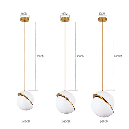 Decorbites™ LED-Kugelleuchter für Esszimmer und Schlafzimmerdekoration - Nordische kreative Pendelleuchten