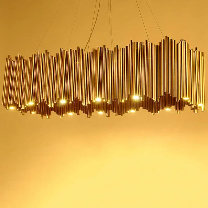 Gold Brubeck LED Chandelier