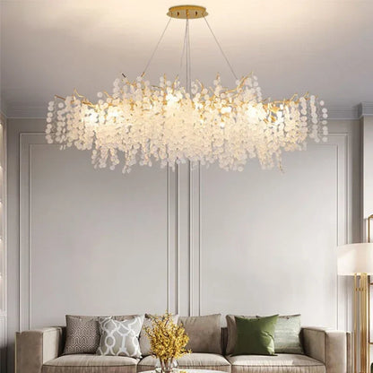 Decorbites™ Goldener Baumzweig-Kronleuchter: Elegante europäische Stil Pendelleuchte für die Einrichtung zu Hause