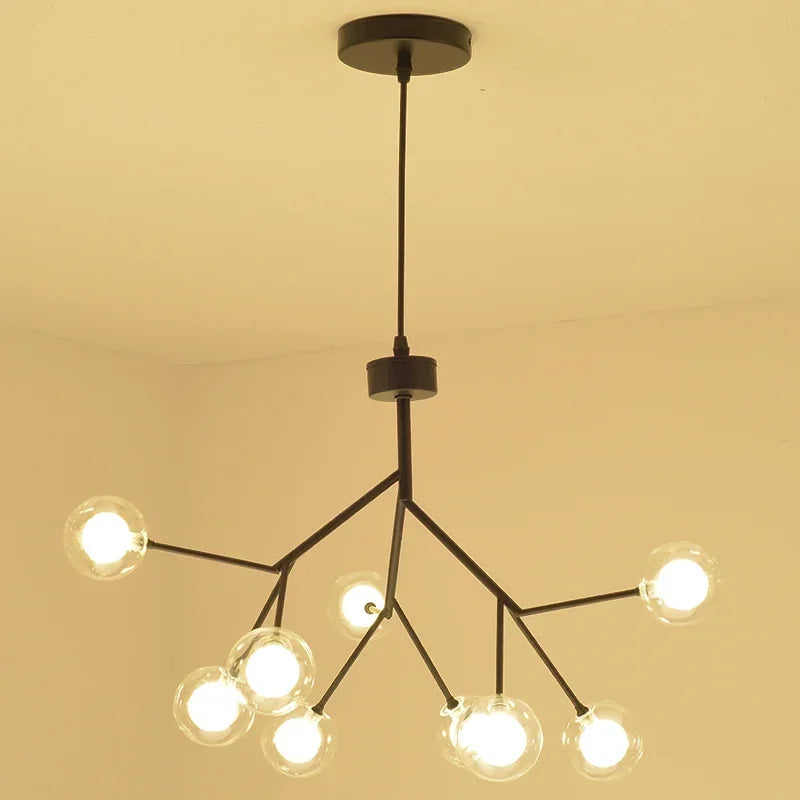 Decorbites™ Heracleum Firefly Glas Kugelleuchter - Luxusbeleuchtung für Treppenhaus und Esszimmer