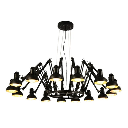 Decorbites™ Industrielle LED-Pendantleuchte Spinnen-Eisen-Hängeleuchter-Armaturen