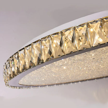 Decorbites™ Crystal-LED-Deckenleuchte: Luxuriöse goldglänzende Leuchte für das Wohnzimmer