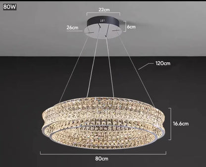 Decorbites™ K9-Kristall-Luxus-Lüster für Restaurant Bar Hotel LED-Lampen