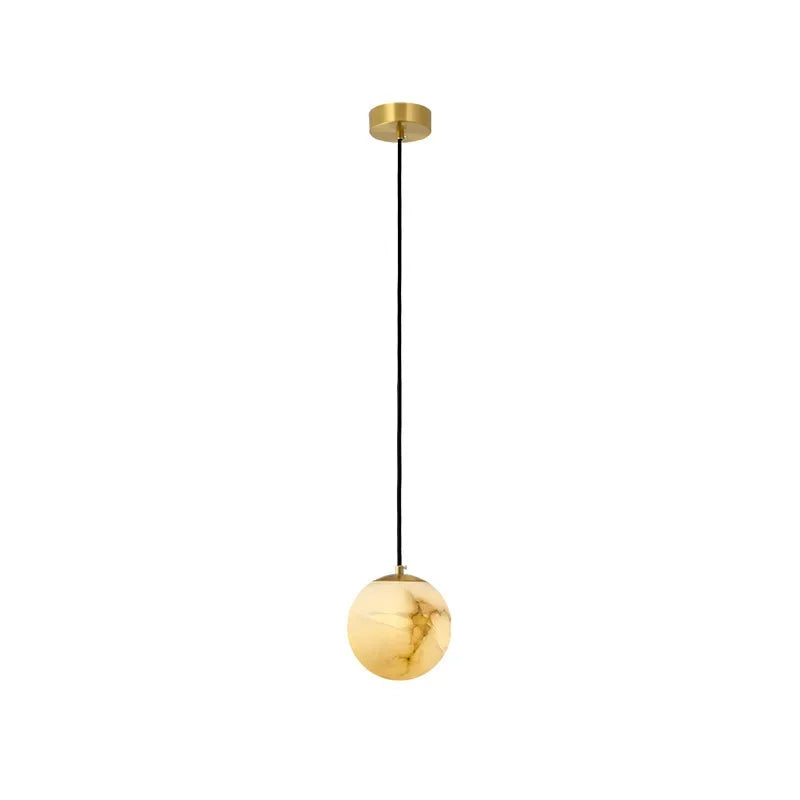 Nordic Marble Bedside Pendant Light