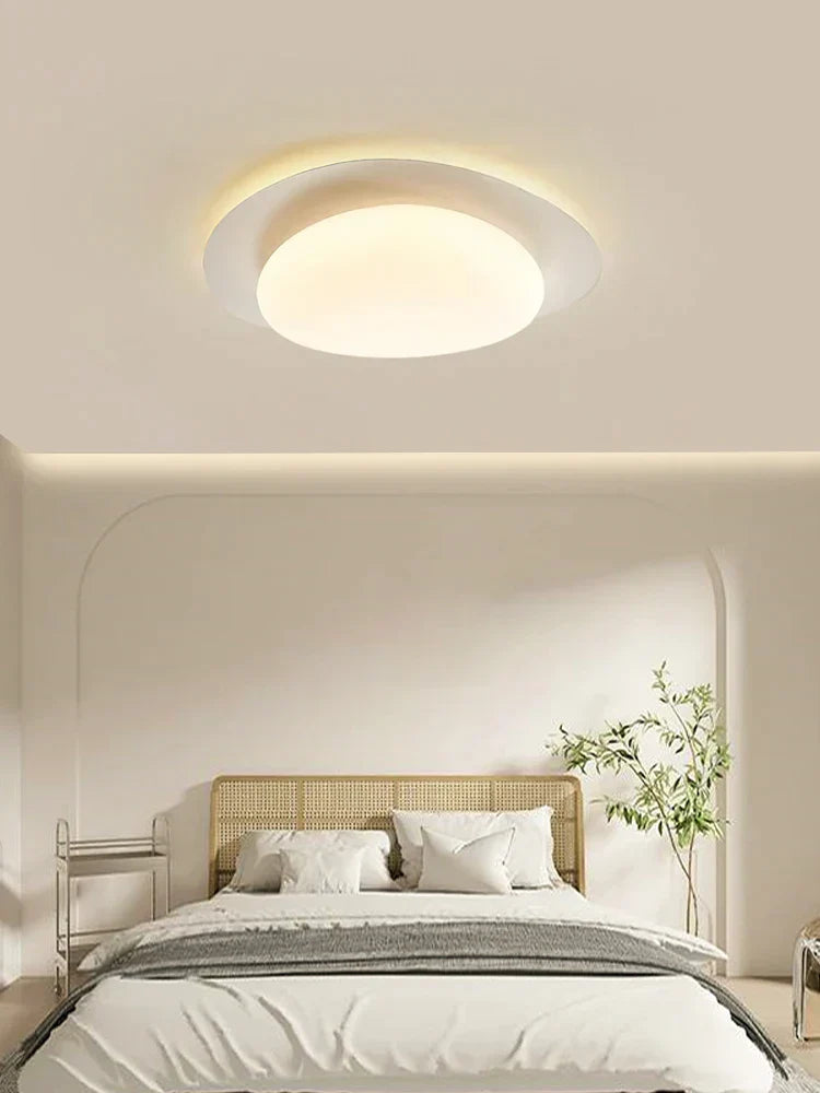 DecorBites™ Cream Style Cobblestone Ceiling Light for Master Bedroom