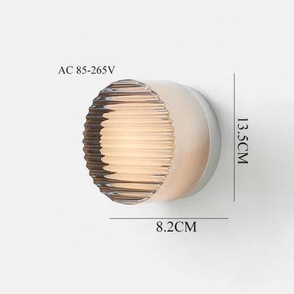 DecorBites™ LED Wall Sconce Light Luxury Modern Creative Acrylic Bedroom Living Room Lamp