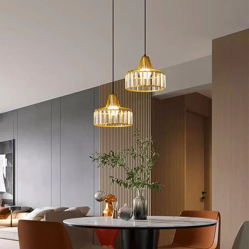 Matte Black LED Chandelier