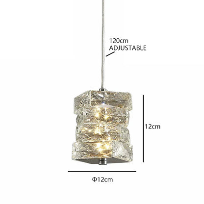 Decorbites™ Glasleuchter LED-Deckenleuchte modern für Wohnzimmer Hotel Speisesaal