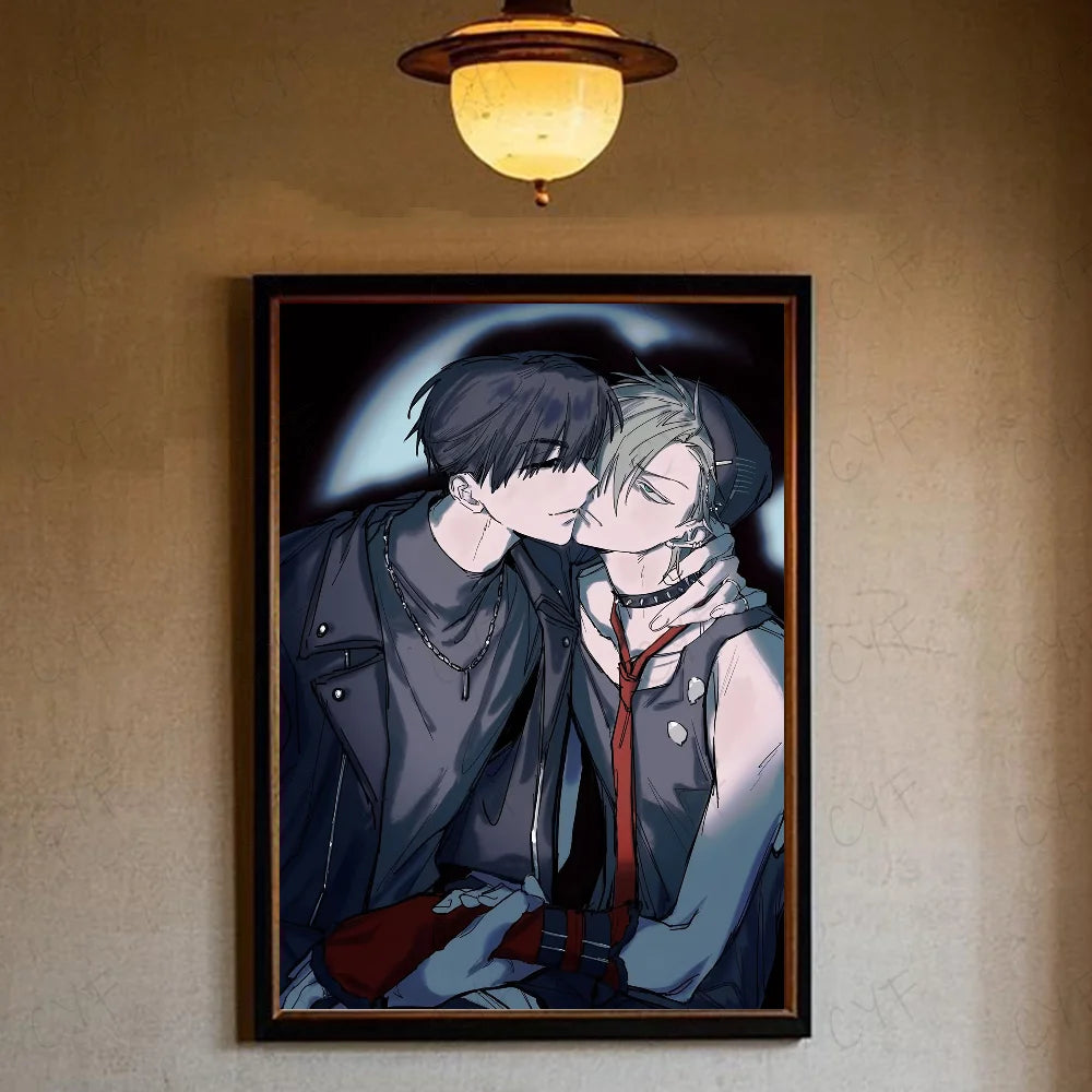 Alien Stage Anime Ivan Till Anime Poster Waterproof Wall Art High Quality Print Posters For Living Bedroom Retro Room Decor Gift