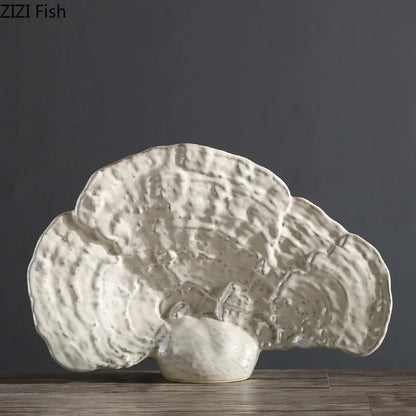 Decorbites™ Ganoderma Lucidum Skulptur Schreibtisch-Dekoration, modernes Raum-Dekor & Handwerkskunst