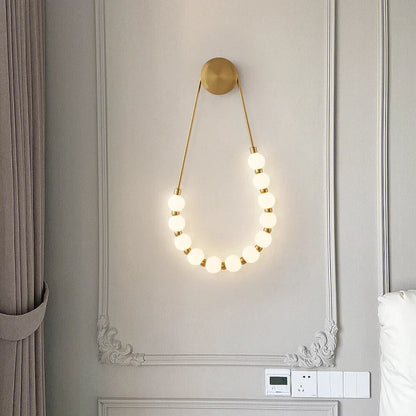 Decorbites™ Sahne Italienischer Stil Asymmetrische Zauberbohne Wandlampe