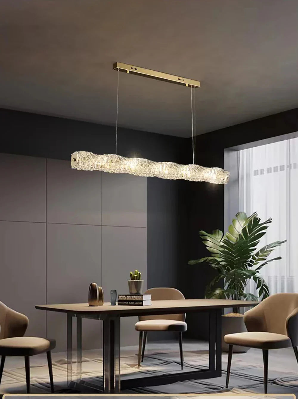 Decorbites™ Glasleuchter LED-Deckenleuchte modern für Wohnzimmer Hotel Speisesaal
