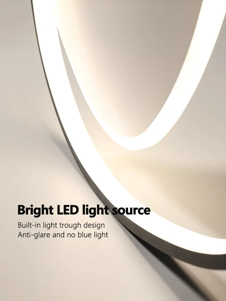 DecorBites™ LED Ceiling Lamp for Bedroom, Modern & Romantic Nordic Design for Master Bedroom & Study Room.