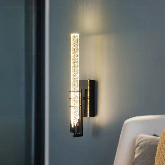 Decorbites™ Kristall-Wandleuchte: Moderne LED-Langlampen für Schlafzimmer, Wohnzimmer und Treppen