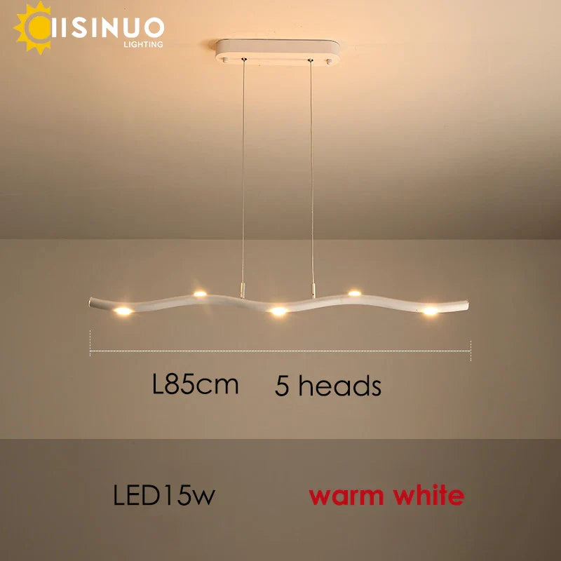 Decorbites™ LED-Wellen-Hängeleuchte für Büro, Esszimmer und Wohnzimmer-Dekoration