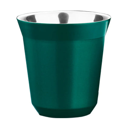 Decorbites™ Doppeltwandige Espressotassen, Isolierter Kaffeebecher, Unzerbrechlicher Edelstahlbecher