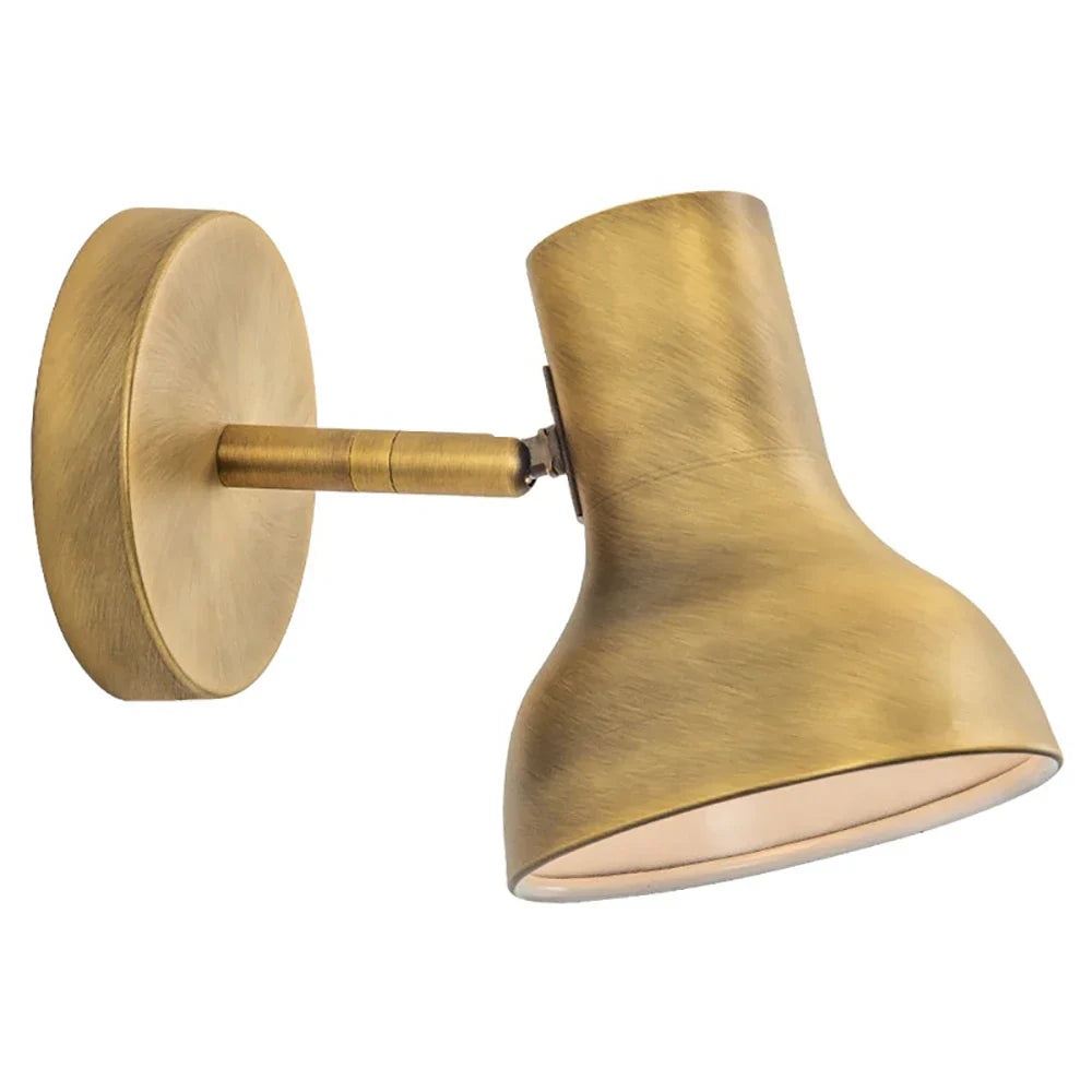 Gold Iron Vintage Wall Lamp