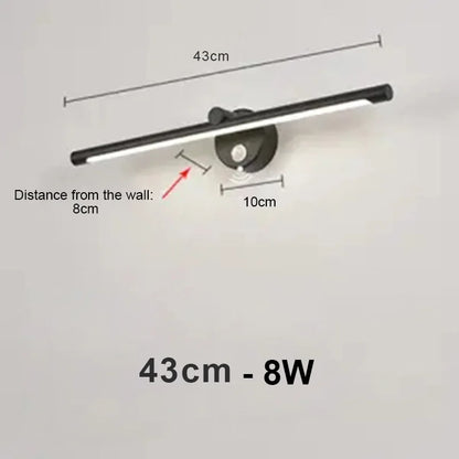 Decorbites™ LED-Wandlampe mit Touch-Dimmung und Bewegungssensor - 40 cm/55 cm