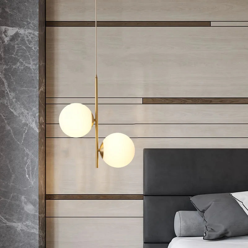 Decorbites™ Glasball-LED-Hängeleuchte für moderne Wohnräume