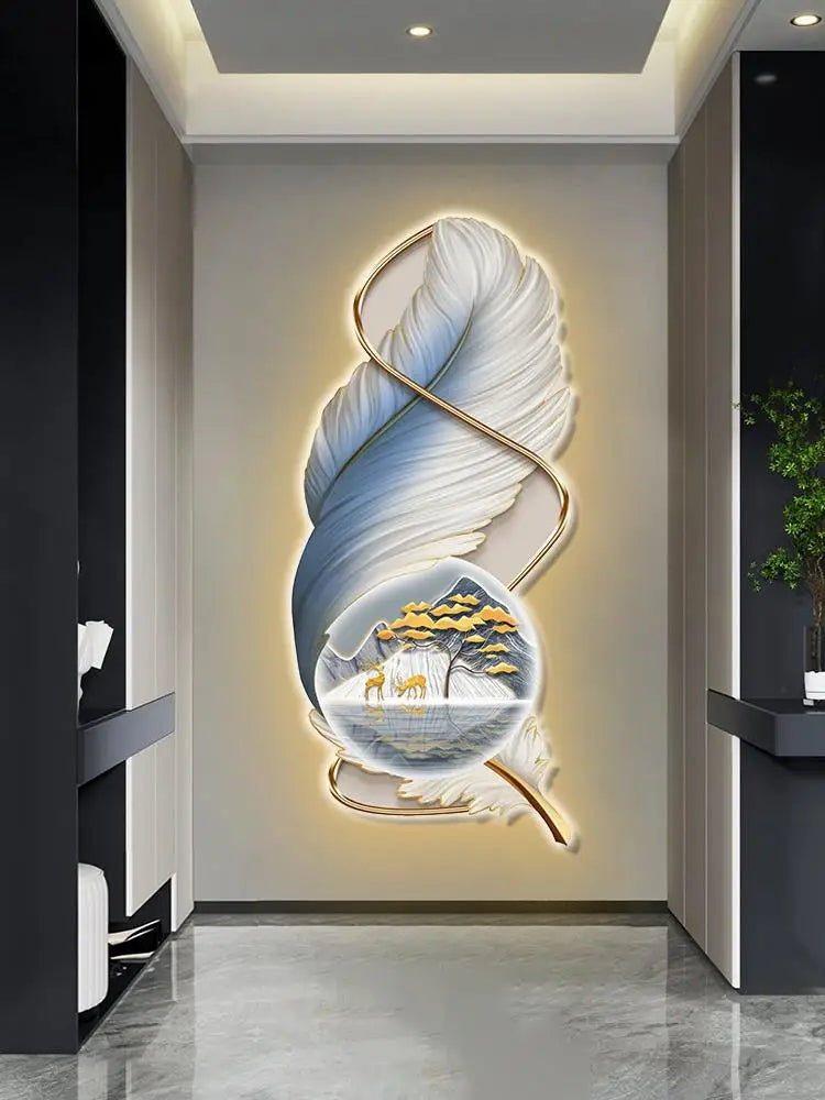 Decorbites™ LED-Wandleuchte: Moderne kreative Dekoration für Schlafzimmer, Wohnzimmer, Arbeitszimmer, Treppenhaus