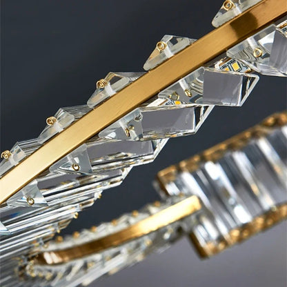 Decorbites™ Crystal-LED-Kronleuchter 2025: Elegante Deckenleuchte für Zuhause, Hotel & Küche