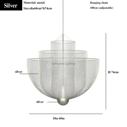 Decorbites™ Geometrische Eisenleuchter | Nordischer Loft-Pendant-Lichtarmatur