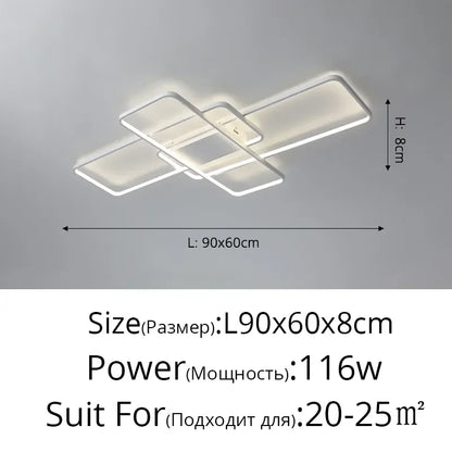 DecorBites™ Dimmable Ceiling Chandeliers for Living Bedroom Dining Room Lighting