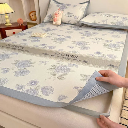 Decorbites™ Antibakterielles Muster-Matratzen-Set | Hautfreundlich & Weiche Matratze | Sommer-Klimaanlage