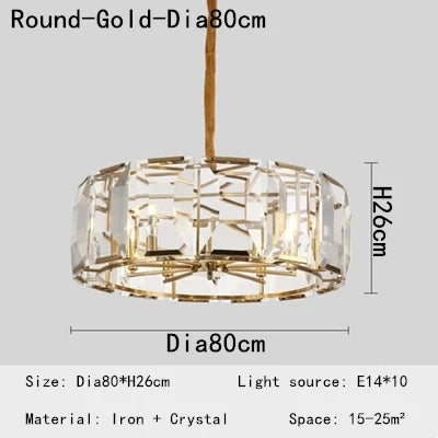 Decorbites™ Kristallleuchter: Moderne Luxus-LED-Beleuchtungskörper für die Einrichtung des Zuhauses