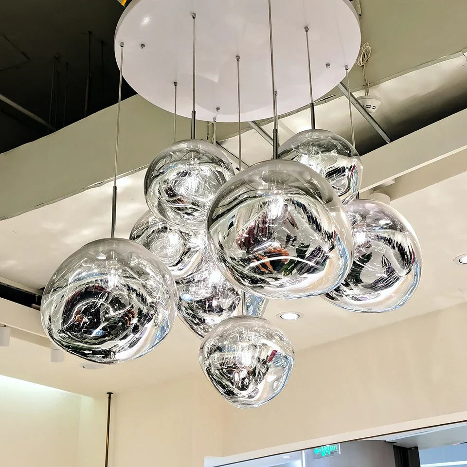 Decorbites™ Glas-Lavalava-Hängeleuchten: Moderne nordische Loft-LED-Deckenleuchte
