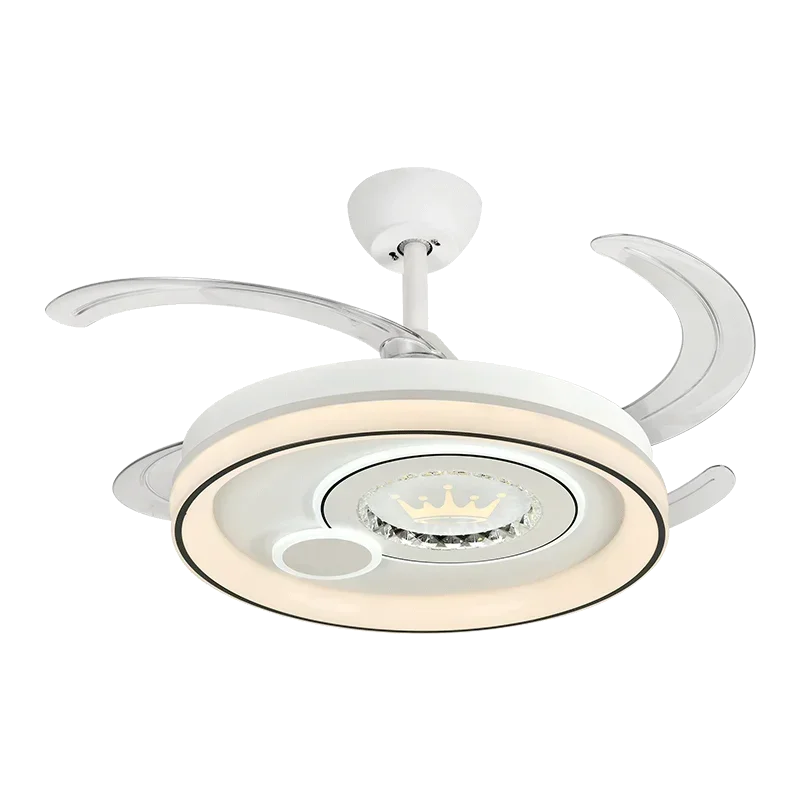 Decorbites™ dimmbare Smart-Home-LED-Deckenventilatorleuchte mit Fernbedienung