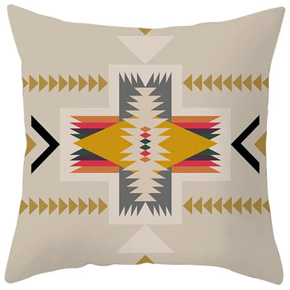 Decorbites™ Ethnisch-böhmisches Geometrisches Kissenbezug für farbenfrohe Homestay-Dekoration