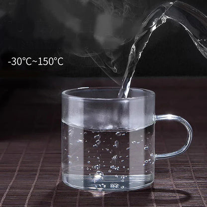 Decorbites™ Glas-Teetassen-Set | Verdickte hitzebeständige Kung-Fu-Puer-Teetassen