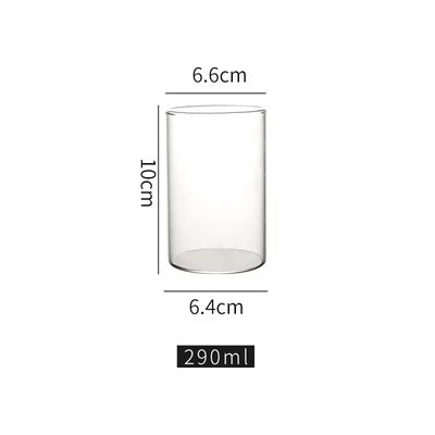 Decorbites™ Clear Glass Highball Cup Set - Premium Drinkware für Cocktails und Getränke.