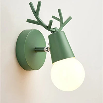 Decorbites™ LED-Wandleuchte mit Hirschkopf, moderne minimalistische Schlafzimmerbeleuchtung in 7 Farben