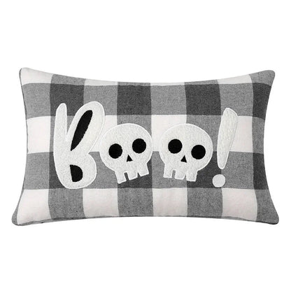 Decorbites™ Halloween-Geister-Stickkissen für gemütliche Wohnzimmer-Sofarast