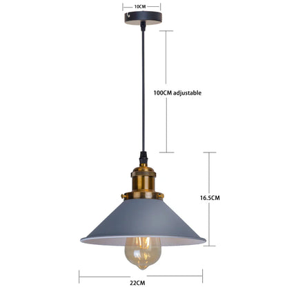 Decorbites™ Industrielle Retro-LED-Hängeleuchter-Pendant-Lampe für Heim-Esszimmer, Bar und Restaurant-Dekoration