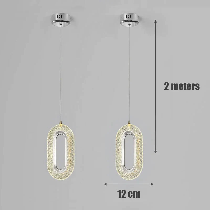 Black Art Deco Pendant Light