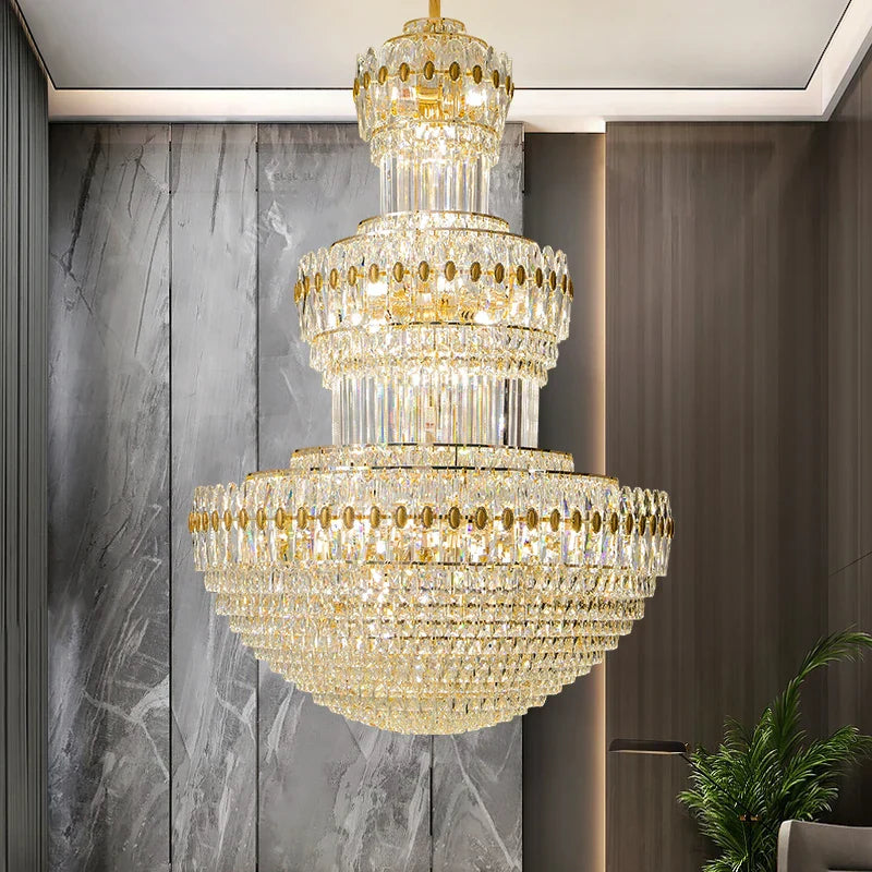 Decorbites™ Kristall-Duplex-Dekoratives Luxusbeleuchtung für Hotelfoyers und Wohnzimmer