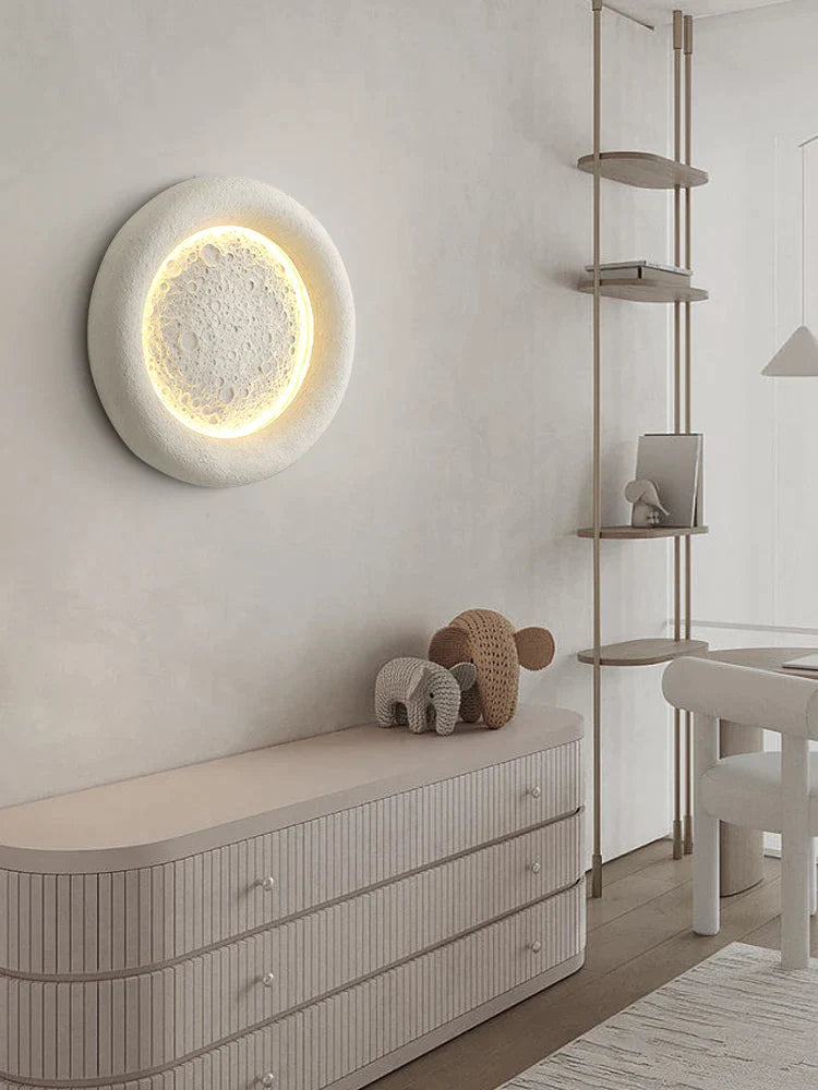 Decorbites™ Creme Brise Mond-Deckenleuchte: Einfaches, warmes Licht für das Schlafzimmer und das Arbeitszimmer