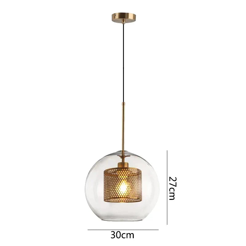 Decorbites™ Glas-Hängeleuchten: Nordischer Stil für Esszimmer, Küche und Schlafzimmer Beleuchtung