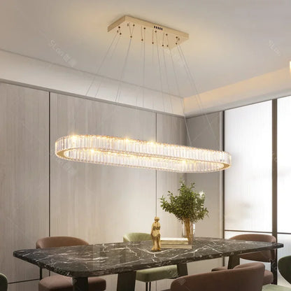 Decorbites™ Crystal-LED-Kronleuchter: Moderne Luxusbeleuchtung für Wohn- und Esszimmer