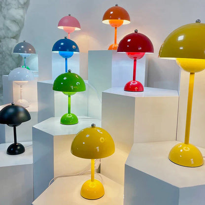 Decorbites™ Bud Metall-Schreibtischlampe mit Touch-Steuerung und Mehrfarbiger Dimmbarkeit
