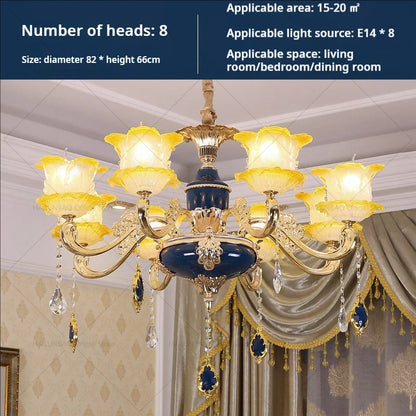 Decorbites™ Elegante Kristall-Leuchter Beleuchtung für Wohnzimmer und Schlafzimmer