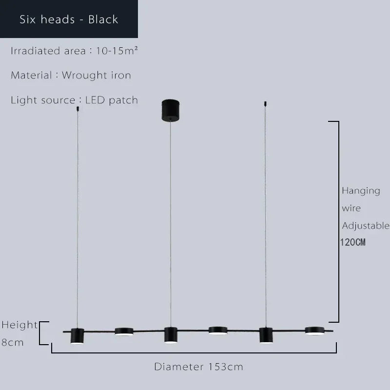 Decorbites™ Dimmbare LED-Deckenleuchter für Wohnzimmer & Küche - Moderne Hängelampe