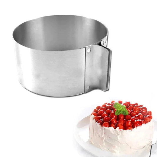 Decorbites™ verstellbarer Edelstahl-Kuchen-Schichtschneider und -Cutter
