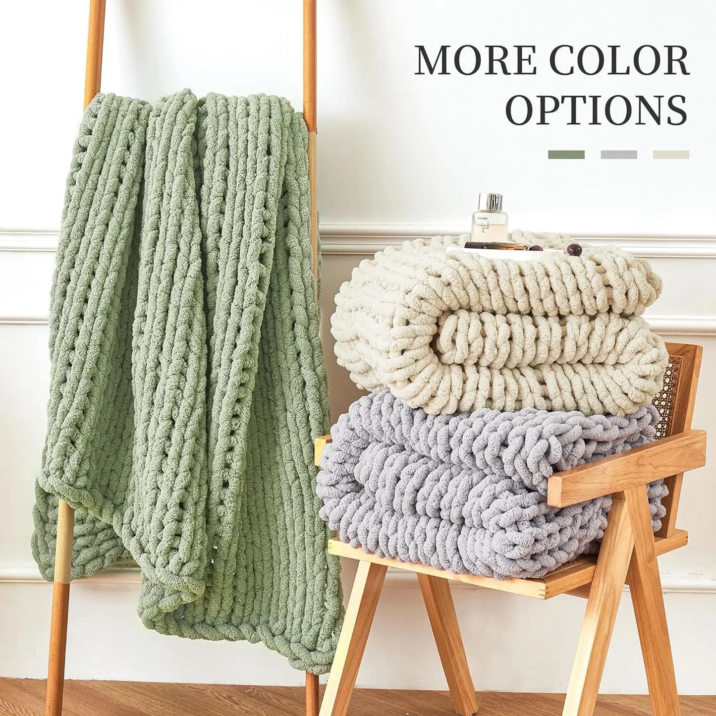 Decorbites™ Gemütliche Herbst-Fleece-Decke | Beidseitig warme Flanell | Langlebig & weich