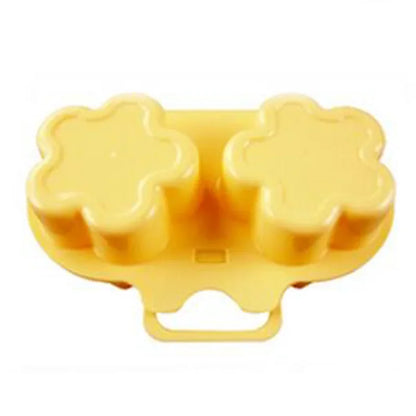 Decorbites™ Herz&Blumen Eier-Dämpfer-Form - Kitchen Climber Eier-Poacher & Rührei-Werkzeug
